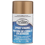 Testors 1244 - Spray Enamel - Metallic Gold (3oz) 