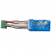 Digitrax DH166PS - HO 1.5 Amp Premium Decoder w/Digitrax Easy Connect 9 Pin to DCC Medium Plug - 1.0 inch Harness
