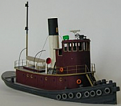 Sylvan Scale Models 1027 - HO Scale - Railroad Tug Boat Kit - Unpainted and Resin Cast
