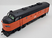 Athearn Genesis G19550 - HO F7A EMD - DCC & Sound - Bessemer & Lake Erie/Freight #728A