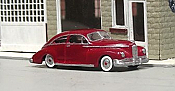 Sylvan Scale Models V-355 HO Scale - 1947 Packard Clipper Two Door Car - Unpainted and Resin Cast Kit