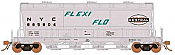 Rapido 133002-3 - HO ACF PD3500 Flexi Flo Hopper - NYC As Delivered (941H) - In Service 1964 #885809