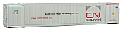 Walthers SceneMaster 8518 - HO 53ft Singamas Corrugated-Side Container - Canadian National