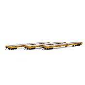Athearn 98087 - HO RTR 60Ft Flatcar - Union Pacific (3pkg)