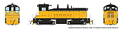 Rapido 27599 - HO EMD SW9 - DCC & Sound - Generic Industrial Yellow - Unlettered