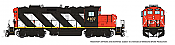 Rapido 41507 - HO GP9RM - DCC & Sound - Canadian National (Stripes) #4107