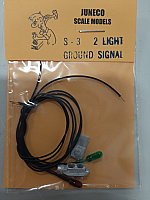 Juneco HO S-3   4.75  2 Lt Ground Signal w/12V bulbs
