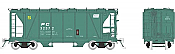 Rapido 149007-2 - HO Enterprise 2-Bay Covered Hopper - Penn Central PC (MOW) #32353