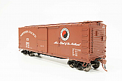 Rapido 130018-3 HO - 40ft NP 10000-series boxcar: Northern Pacific 1950 Large Monad Mainstreet Scheme #11743