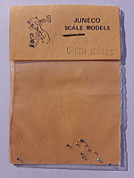 Juneco Scale Models B-8 - HO 3/4in Green Jewels (12/pkg)
