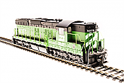 Broadway Limited Imports HO 4945 EMD SD9, BN #6024, Green and Black w/Paragon3 Sound/DC/DCC