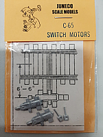 Juneco HO C-65 Dummy Switch Motors 2/pkg