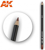 AK Interactive 10013 - Weathering Pencils - Dark Rust (5/Box)