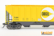 Tangent 21034-03- HO PS-2-4427  High Side Covered Hopper - TLDX Delivery Cargill 7-1967 #7262