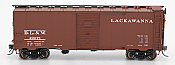Intermountain 45798-02 HO Scale - 1937 AAR 40Ft Boxcar - Delaware, Lackawanna & Western #49125