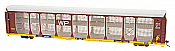 InterMountain 45279 - HO Bi-Level Auto Rack - Western Pacific/Trailer Train Flat Car #910865