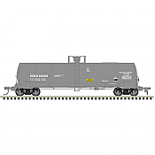 Atlas 20005629 HO 17,360 Gallon Chlorine Tank Car HOKX (Rect 2003) No.132414