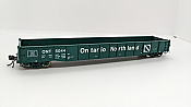Rapido Trains 50053-4 - HO 52Ft 6In Mill Gondola: Ontario Northland - Progressive Scheme #5057