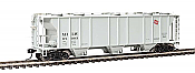 Walthers Mainline 7023 HO RTR - 50ft Pullman Standard PS-2 2893 3 Bay Covered Hopper- Milwaukee Road #98065