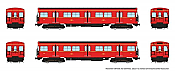 Rapido 206503 - HO TTC G-Class Subway - DC/DCC/Sound - A-B Train #2 #5098+5099 (1 Married Pair)
