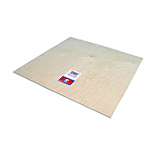 Midwest Products 5305 - Craft Plywood Sheet - 12 x 12inch x 1/8inch Thick - Single Piece