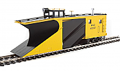 WalthersProto 110027 HO - Russell Snowplow - Ready to Run - Penn Central #60007 (yellow, black)