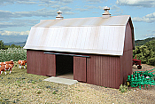 Walthers Cornerstone 3330 - HO Meadowhead Barn - Kit