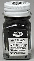 Testors Corp 1183 - Paint PLA Enamel - Military Flat Colors - 1/4oz Bottle - Rubber