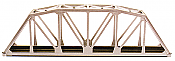 Atlas 594 - HO 18inch Through Truss Bridge Kit - Code 83 Track (Silver)