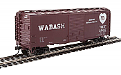Walthers Mainline 2267 - HO 40ft ACF Welded Boxcar w/8ft Youngstown Door - Wabash #90293