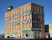 Downtown Deco 1046 - HO Horowitz Garment Company - Cast Hydrocal Kit