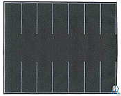 Walthers SceneMaster 1260 HO - Flexible Self Adhesive Paved Roadway Parking Lot