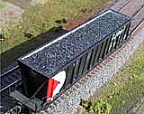 Intermountain Railway Motrak Models 81651 HO Freight Car Loads - Bathtub Gondola - Coal