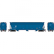 Athearn Genesis G15848 - HO ACF 4600 3-Bay Centerflow Hopper - The Andersons Inc. (AEX-Ex GTW) #389