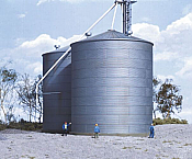Walthers Cornerstone 3123 - HO Big Grain Storage Bin - Kit