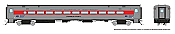 Rapido 128531 - HO Single Comet Commuter Coach - Connecticut DOT (Delivery Scheme) #6268 Fairfield County