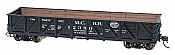 Intermountain Railway 46617-12 - HO USRA Composite Drop-Bottom Gondola -Ready to Run- Michigan Central #12350