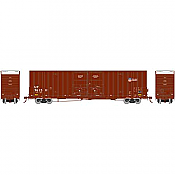 Athearn 75126 HO Scale - RTR 60Ft DD Hi-Cube Box - UP/Building America #1