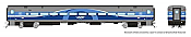 Rapido 128524 - HO Single Comet Commuter Coach - Montreal AMT (Late Lake Scheme) #724