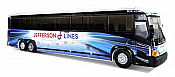 Iconic Replicas 870221- 1:87 MCI D4505: Jefferson Lines