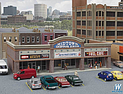 Walthers Cornerstone 3891 - N scale - Modern Shopping Center Kit