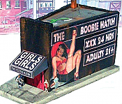 Downtown Deco N Scale - The Boobie Hatch - Cast-Hydrocal Kit