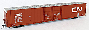 Tangent 25039-07 - HO Greenville 86Ft Double Plug Door Box Car - Canadian National (Delivery 10-1978) #795125