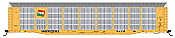 InterMountain 452103 - HO Bi-Level Auto Rack - TransportaciÃ³n Ferroviaria Mexicana (TFM)/TTGX Flat Car #604079