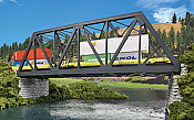 Walthers Cornerstone 4510 - HO Modernized Double-Track Railroad Truss Bridge - Kit
