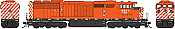 Bowser HO 24990 CM&Q GMD SD40-2F DCC and Sound #9024