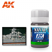 AK Interactive 303 Kriegsmarine Ship Grey Wash Enamel Paint 35ml