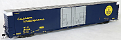Tangent Scale Models 25024-03 - HO Greenville 86ft Double Plug Door Box Car - B&O #492503