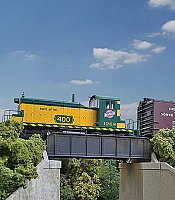 Walthers Cornerstone 4500 - HO 30Ft Single-Track Railroad Through Girder Bridge - Kit