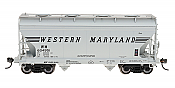 Intermountain Railway 46540-01 HO Scale ACF Center Flow Hopper Western Maryland #604951